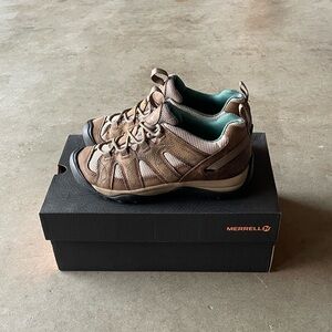 Keen Shasta/Headout Brown Leather Hiking Shoes/Sneakers Size 7 Womens